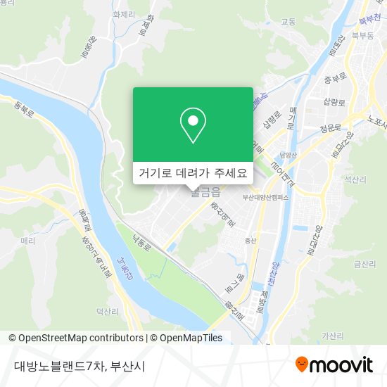 대방노블랜드7차 지도