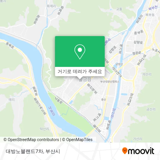 대방노블랜드7차 지도