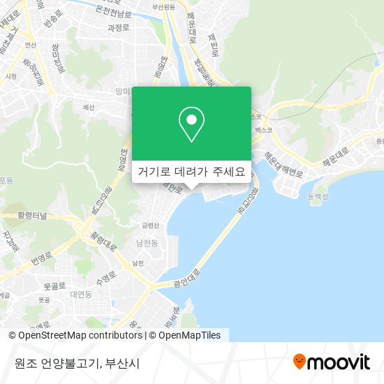 원조 언양불고기 지도