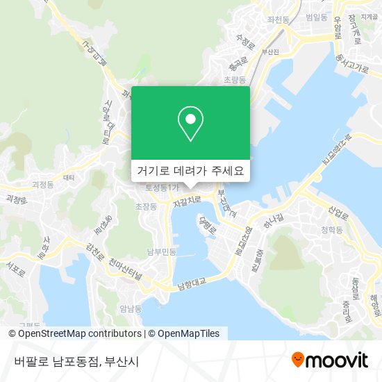 버팔로 남포동점 지도