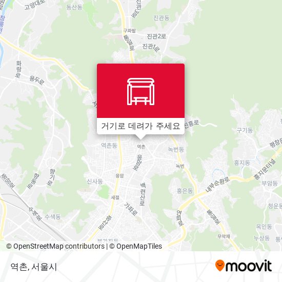 역촌 지도