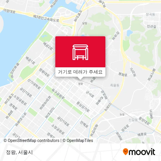 정왕 지도