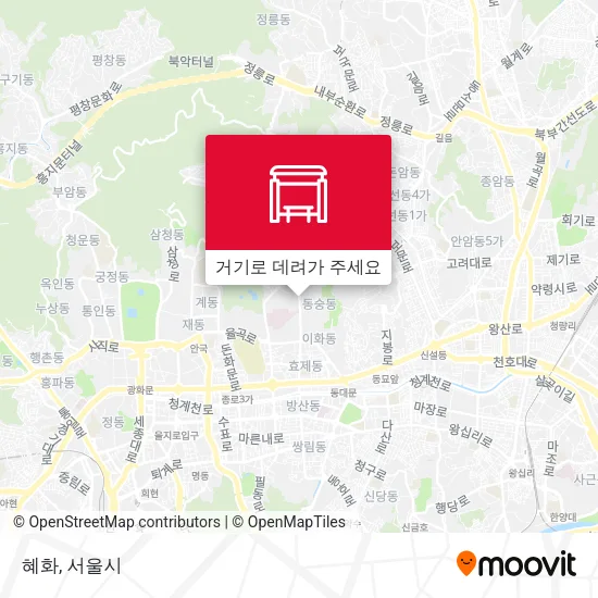 혜화 지도