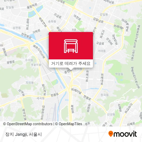 장지 Jangji 지도