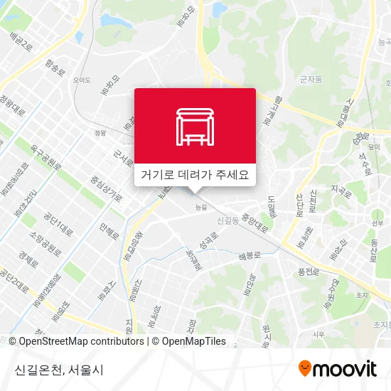 신길온천 지도