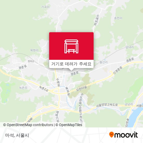 마석 지도