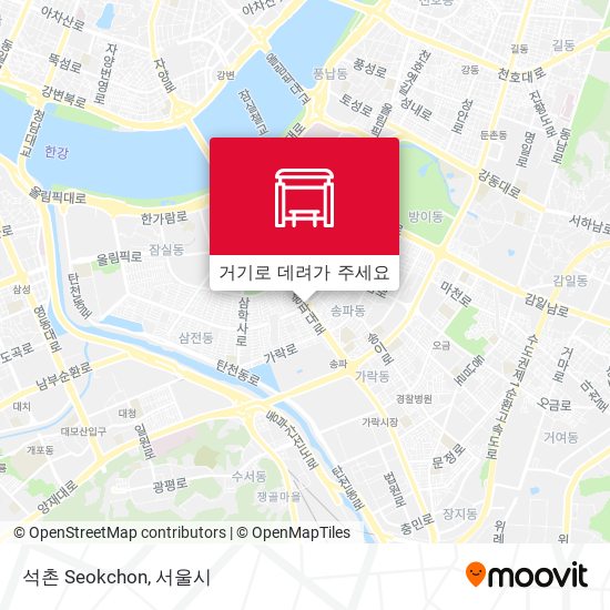 석촌 Seokchon 지도