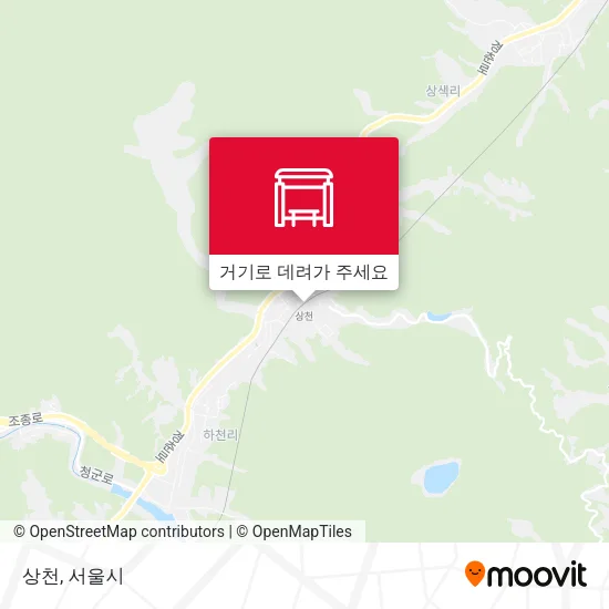 상천 지도