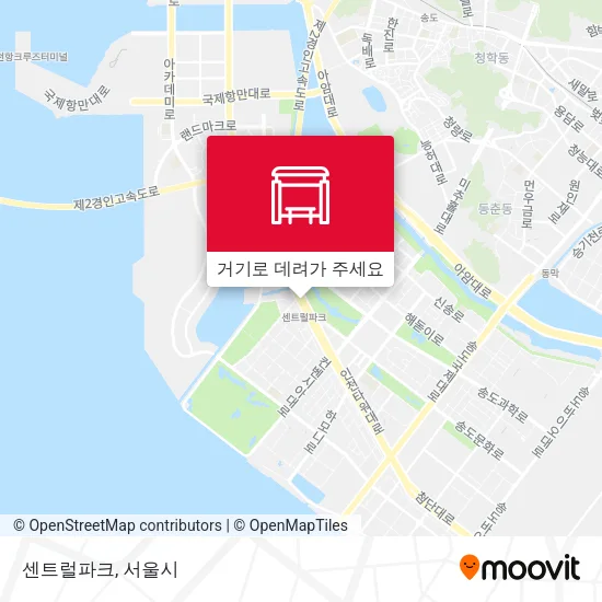 센트럴파크 지도