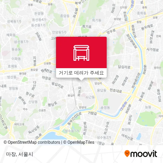 마장 지도