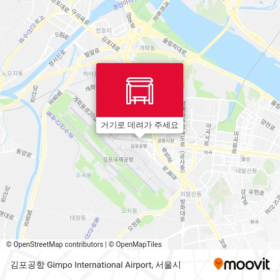 김포공항 Gimpo International Airport 지도