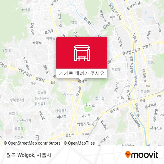 월곡 Wolgok 지도