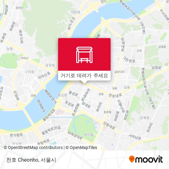 천호 Cheonho 지도