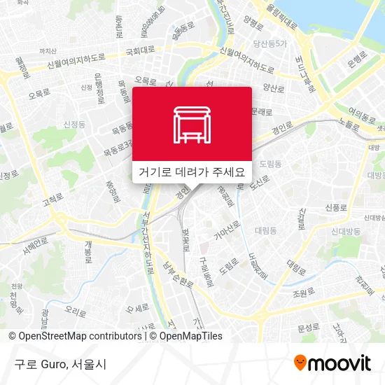 구로 Guro 지도