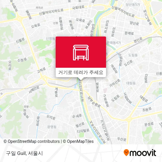 구일 Guil 지도