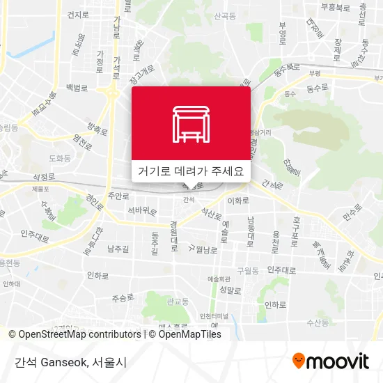 간석 Ganseok 지도