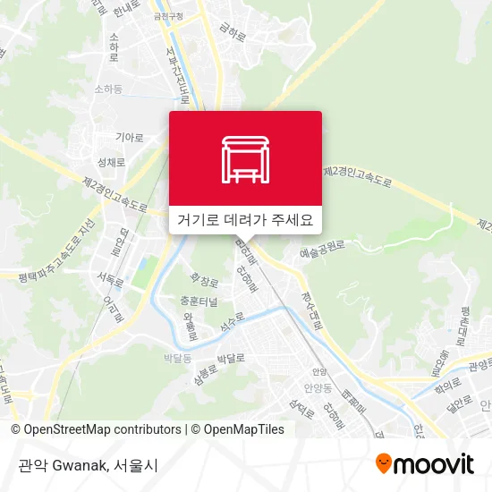 관악 Gwanak 지도