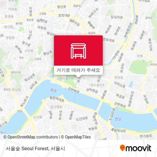 서울숲 Seoul Forest 지도