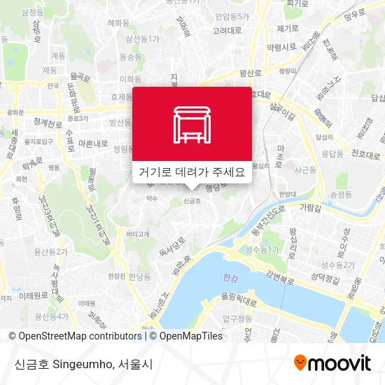 신금호 Singeumho 지도