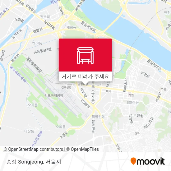 송정 Songjeong 지도