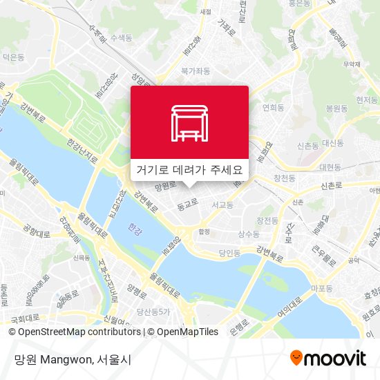 망원 Mangwon 지도