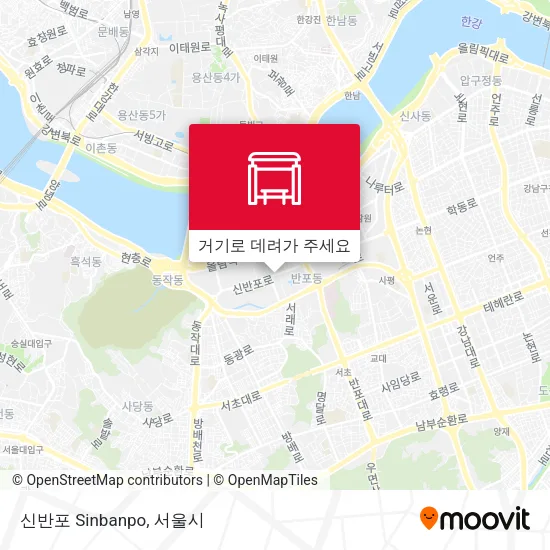 신반포 Sinbanpo 지도