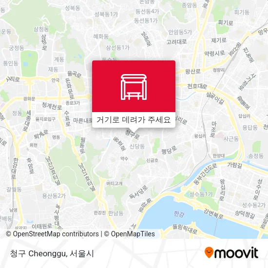 청구 Cheonggu 지도