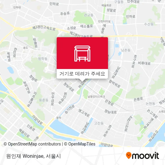 원인재 Woninjae 지도
