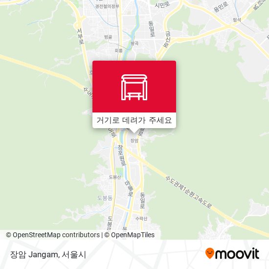 장암 Jangam 지도