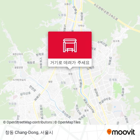 창동 Chang-Dong 지도