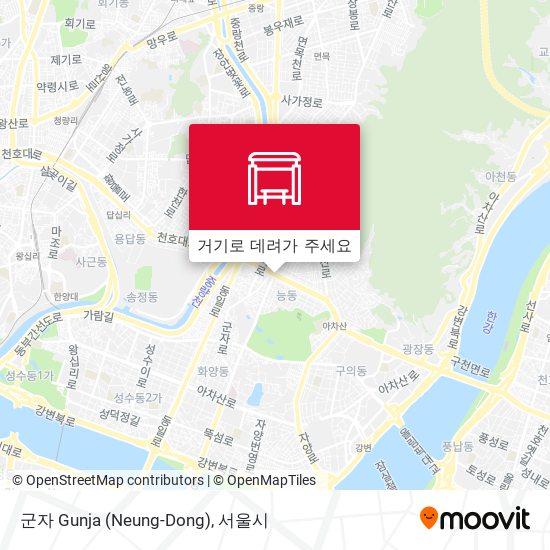 군자 Gunja (Neung-Dong) 지도