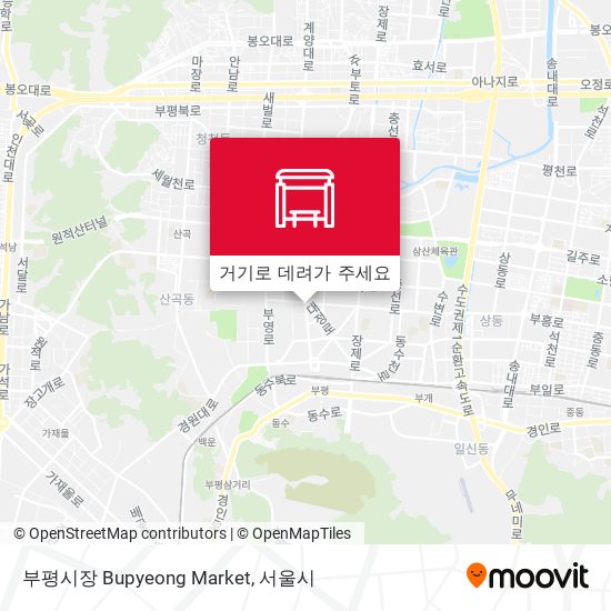 부평시장 Bupyeong Market 지도
