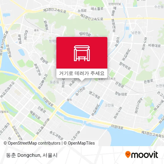 동춘 Dongchun 지도