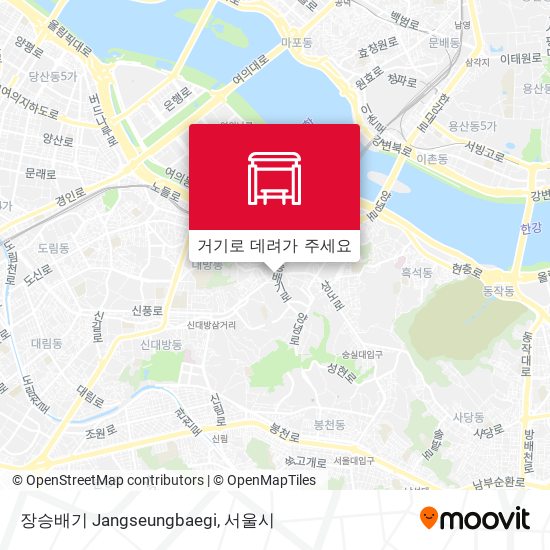장승배기 Jangseungbaegi 지도