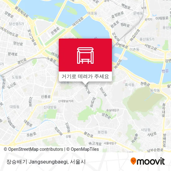 장승배기 Jangseungbaegi 지도