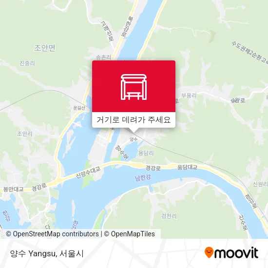 양수 Yangsu 지도