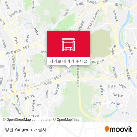 양원 Yangwon 지도