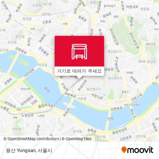 용산 Yongsan 지도