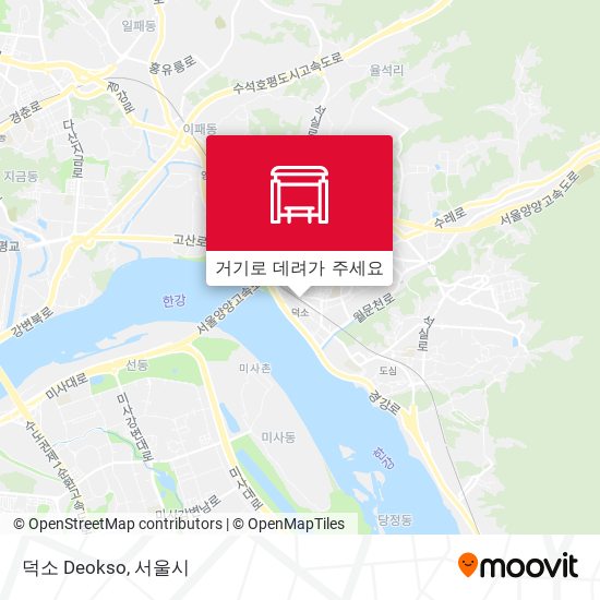 덕소 Deokso 지도