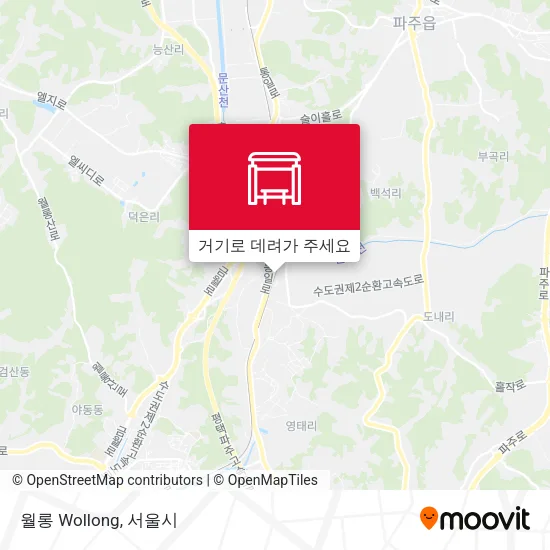 월롱 Wollong 지도