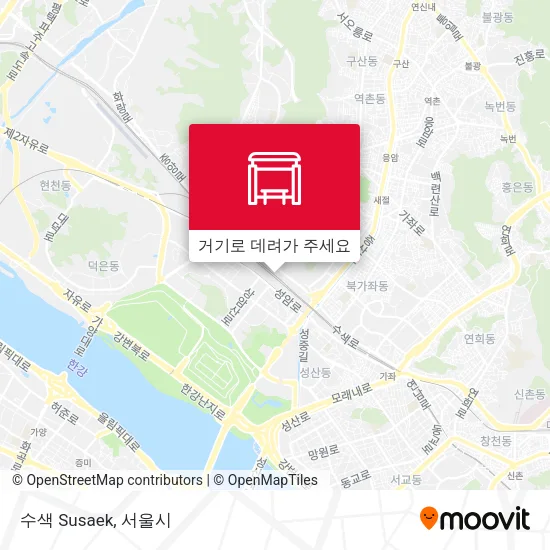 수색 Susaek 지도
