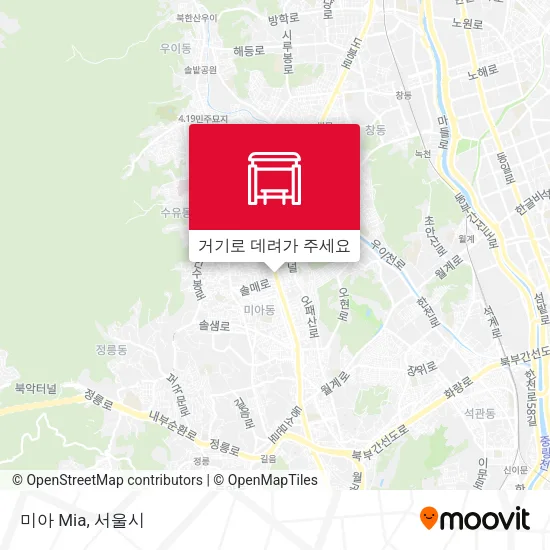 미아 Mia 지도