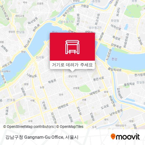 강남구청 Gangnam-Gu Office 지도