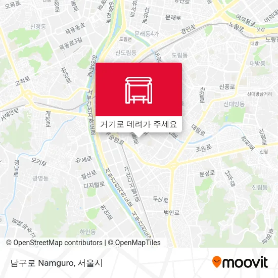 남구로 Namguro 지도