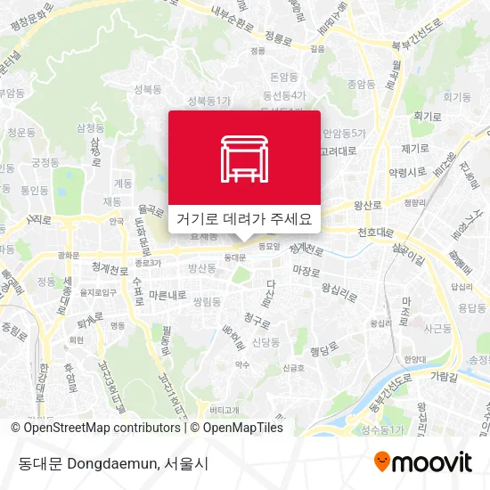 동대문 Dongdaemun 지도