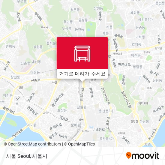 서울 Seoul 지도