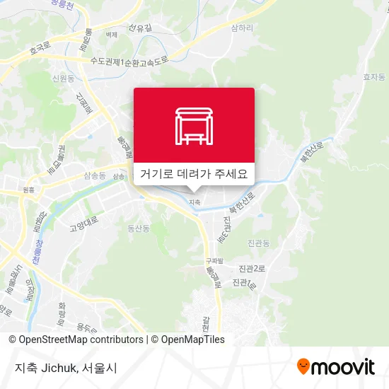 지축 Jichuk 지도