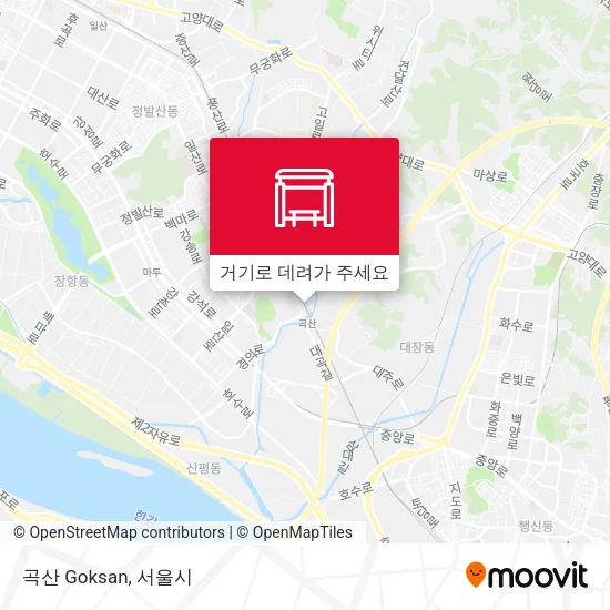 곡산 Goksan 지도