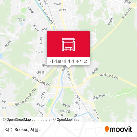석수 Seoksu 지도