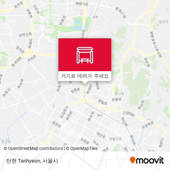 탄현 Tanhyeon 지도